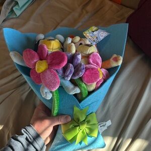 Bluey and Bingo Plush Flower Bouquet